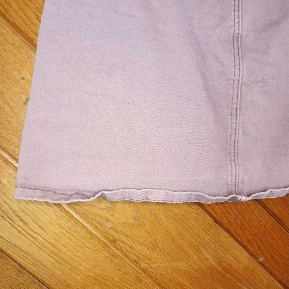 Altar'd state small light purple button up mini skirt